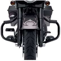 Harley Mustache Engine Guard   Gloss Black 49442 10  