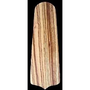  Wood 52 Ceiling Fan Blades SOLID ZEBRAWOOD   New 