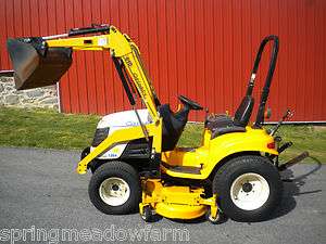 2004 CUB CADET 4X4 COMPACT TRACTOR W/ LOADER & BELLY MOWER DIESEL 