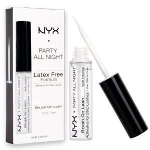    NYX BRUSH ON LASH PARTY ALL NIGHT ELG03 ADHESIVE FOR LASHES Beauty