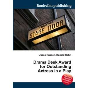  Drama Desk Award for Outstanding Actress in a Play Ronald 