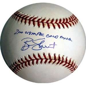  Ben Sheets 2000 Olympic Gold Autographed Baseball Sports 
