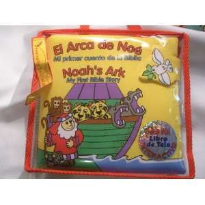    Noahs Ark Soft Book in English and Spanish 