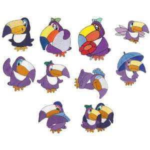  Too Much Fun Toucans Collection Embroidery Designs on 