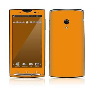 Simply Orange Decorative Skin Cover Decal Sticker for Sony Ericsson 