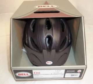 Bell Sports Citi Cycling Helmet Brown Leather 54 61cm  