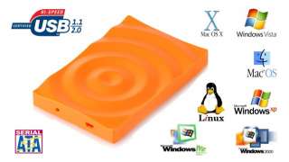   /Orange/White Hard Drive (One Touch Back Up Software not Included