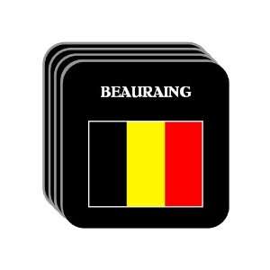 Belgium   BEAURAING Set of 4 Mini Mousepad Coasters