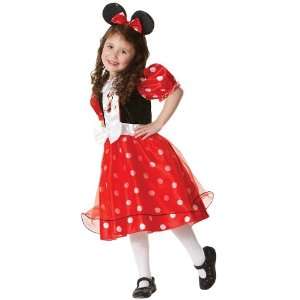  Minnie Mouse Disney Childs Fancy Dress Costume S 122cms 