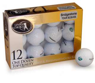 Dozen Bridgestone B330RX Near Mint golf balls  