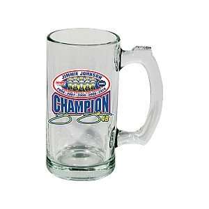  Hunter Jimmie Johnson 2010 Sprint Cup Champion Beer Glass 