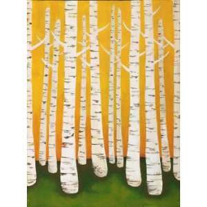  Lisa Congdon 27W by 36H  Autumn Birches Super Resin 