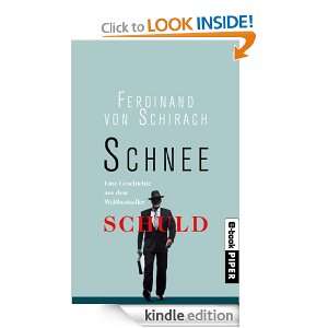 Schnee (German Edition) Ferdinand von Schirach  Kindle 