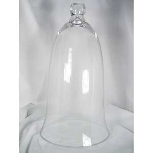   Contemporary Glass Dome Cloche Upside Down Bell Jar