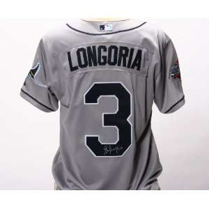  Evan Longoria Autographed Jersey   JSA   Autographed MLB 