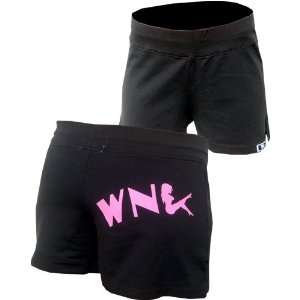  WNK Wear Pink Logo Girl Shorts Black (SizeS) Sports 