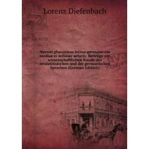   der germanischen Sprachen (German Edition) Lorenz Diefenbach Books