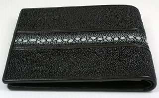 the industry from being too big genuine row stone stingray skin wallet