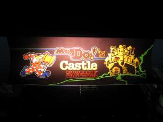 Mr Do Dos Castle Non Jamma Arcade Marquee Header  