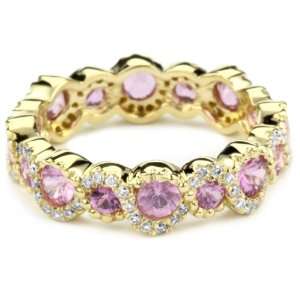 Katie Decker Stackable 18k Pink Sapphire and Diamond 