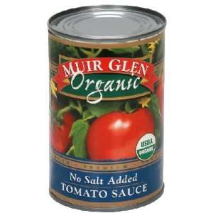  Muir Glen Organic Tomato Sauce No Salt ( 12x15 OZ) Health 