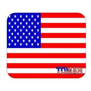  US Flag   Tomah, Wisconsin (WI) Mouse Pad 