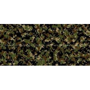  Window Graphic   30x65 Camouflage 1