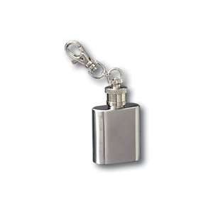  Lucienne 1oz Brush Flask with Keychain