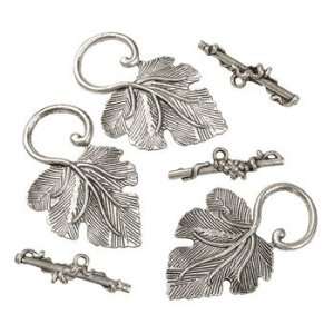   Metal Leaf Toggle Clasps   Beading & Clasps Arts, Crafts & Sewing