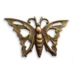 Butterfly Pendant Vintaj Natural Brass 61222 (1)  