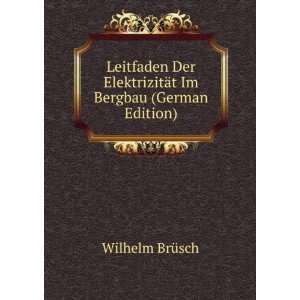  Leitfaden Der ElektrizitÃ¤t Im Bergbau (German Edition 