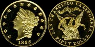 Kellogg $50 S.S. Central America Commemorative Restrike  