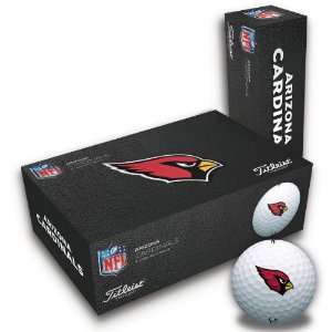 Titleist Arizona Cardinals Half Dozen Set of Golf Balls  