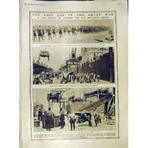   War Hereos Antwerp Stadium Maur France Old Print 1919