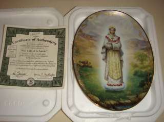 Hector Garrido Visions OUR LADY OF LA SALETTE Plate  