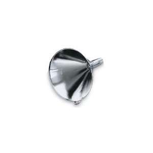     64 oz. Funnel, 8 3/8 in Tip dia., 11/16 in Vent dia., Stainless
