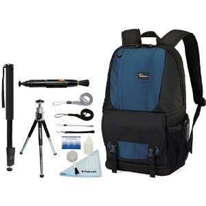 Lowepro Fastpack 200 Backpack (Blue) + Accessory Kit for 