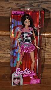 Barbie Fashionistas Sassy 2009 Doll Brunette Girl Toy NEW  