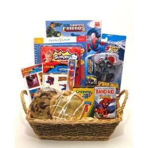  Kids Superhero Gift Basket   Makes a Great Birthday 