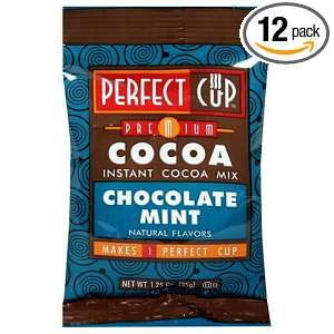   Cup Instant Cocoa Mix, Chocolate Mint, 12 Count Boxes (Pack of 12