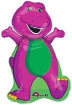 Barney Party Supplies MYLAR JUMBO BALLOON Birthday Dinosaur Decoration 
