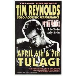 Tim Reynolds Concert Poster 2001 Boulder