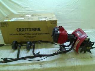 Craftsman 2 Cycle Mini Tiller And Cultivator $369.99 TADD  