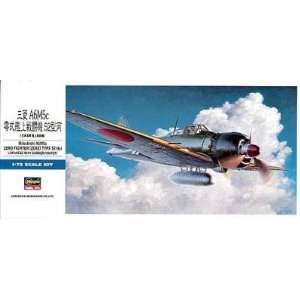    A6M5C Zero Fighter Zeke Type 52 1 72 by Hasegawa Toys & Games