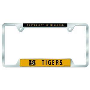  NCAA Missouri Tigers Metal License Plate Frame