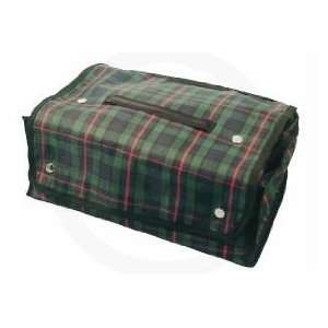  Plaid Rollator Bag (Options   Color Blue and Green Plaid 