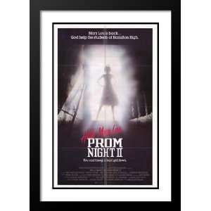 Hello Mary Lou Prom Night 2 20x26 Framed and Double Matted Movie 