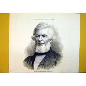   1883 Portrait Late Dr William Chambers Edinburgh Man