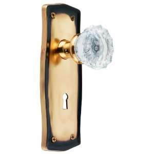   704924 Prairie Antique Brass Privacy Mortise Lock
