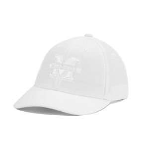  Marshall Thundering Herd NCAA White On White Tonal Hat 